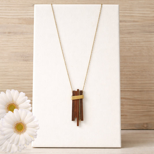 Cayman Castaway – Brass Necklace