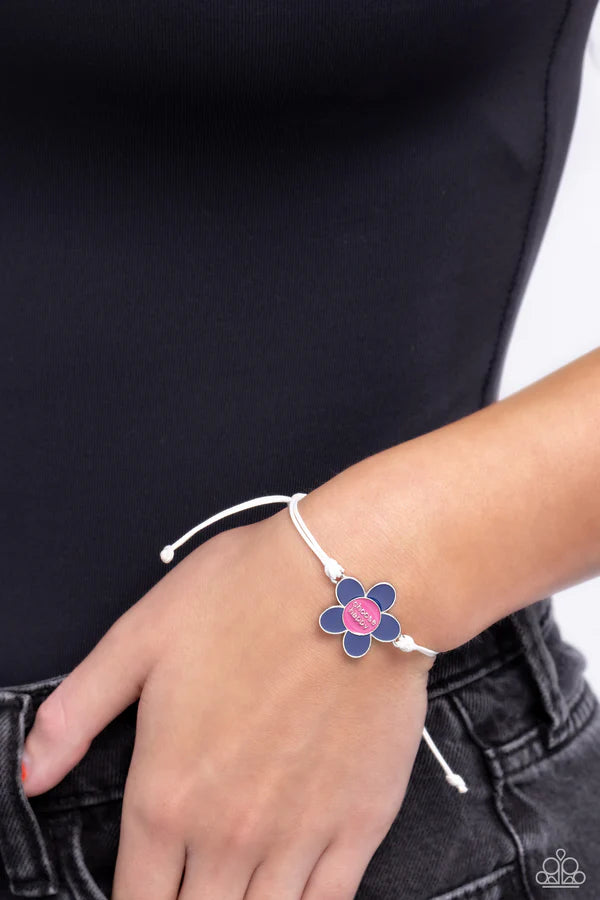 Choose Cheer - Blue  Bracelet