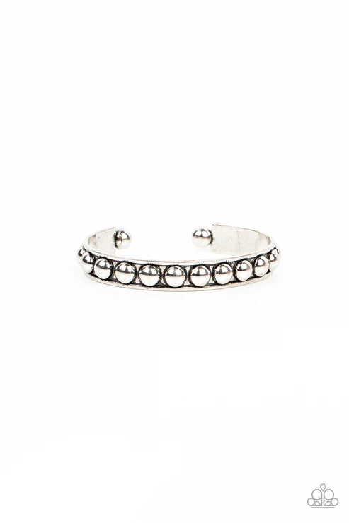 Clear As STUD - Silver Bracelet