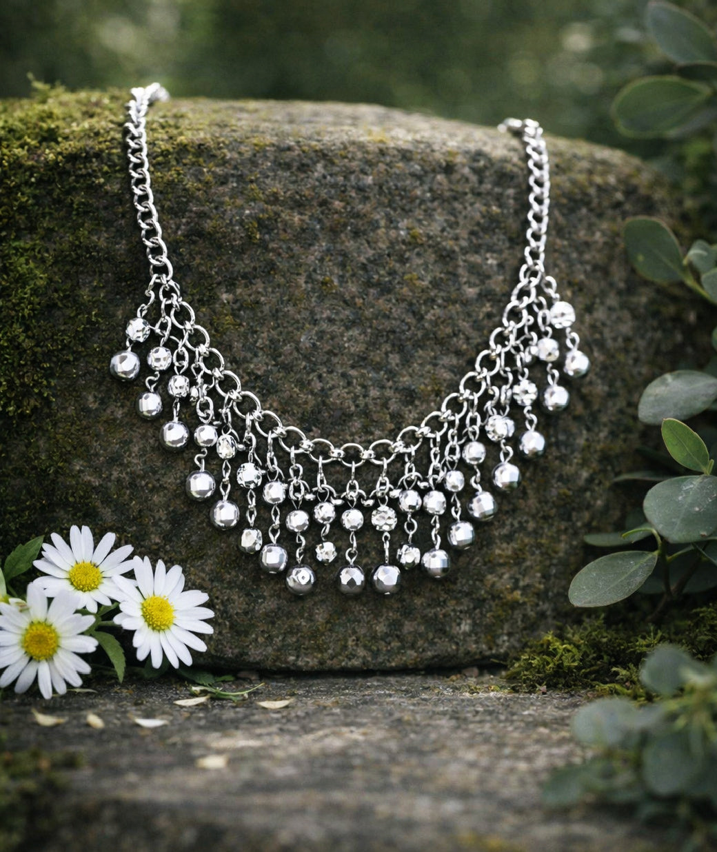 You May Kiss the Bride - Silver Necklace