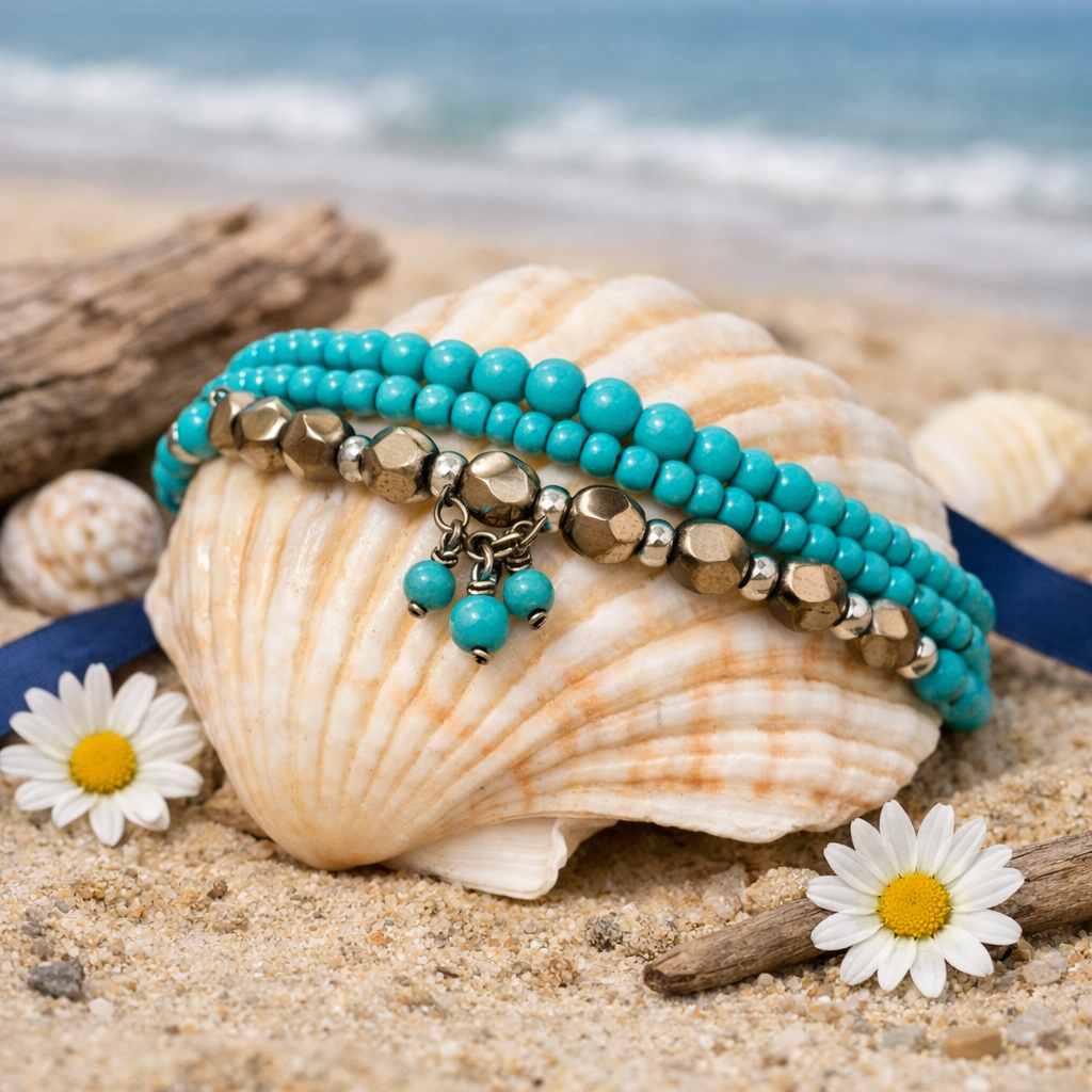Tour de Tranquility - Brass  Bracelet