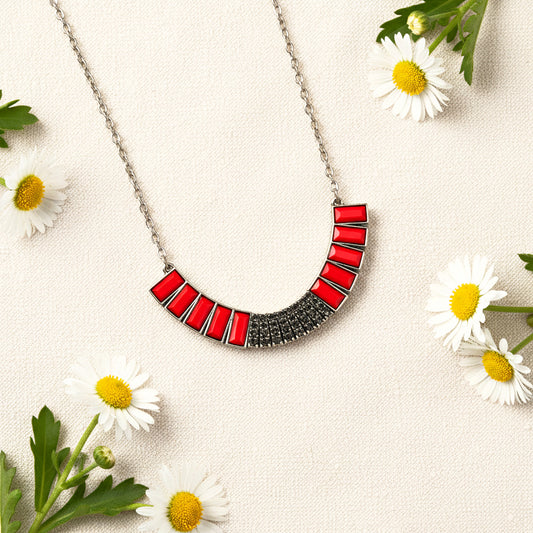 Coup de MANE - Red Necklace