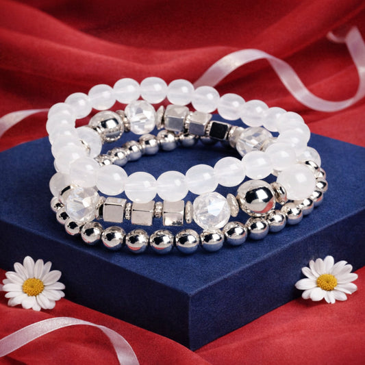 CUBE Your Enthusiasm - White  Bracelet