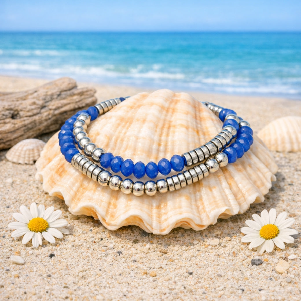 Downright Dressy - Blue  Bracelet