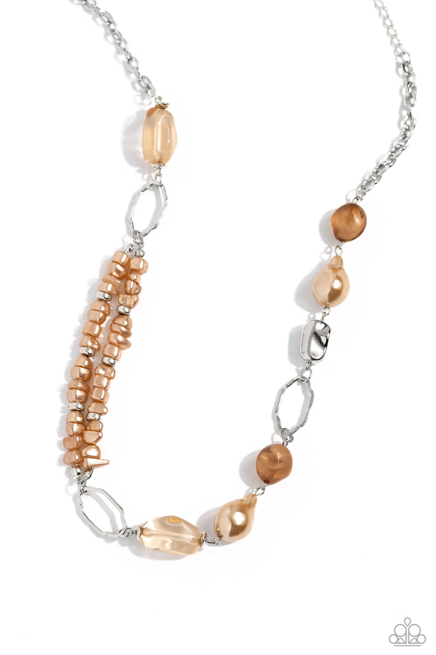 Easygoing Elegance - Brown  Necklace