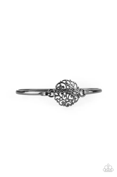Filigree Fiesta - Black/Gunmetal  Bracelet