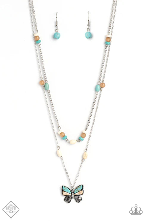 3 Piece Butterfly Set - Blue