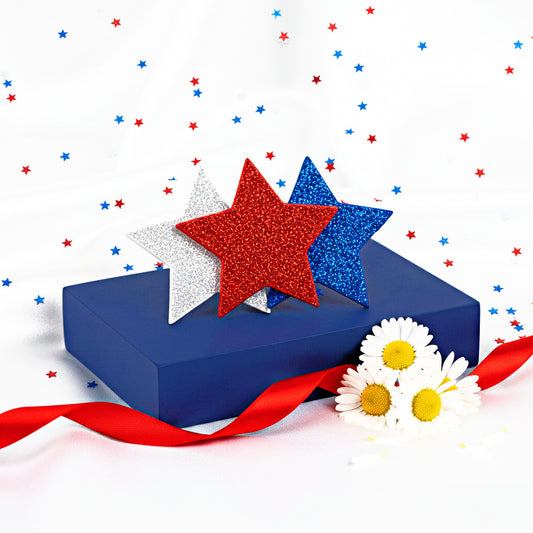 Happy Birthday, America - Multi ♥ Hair Clip