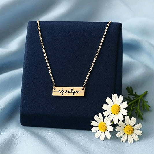 Living The Mom Life - Gold  Necklace