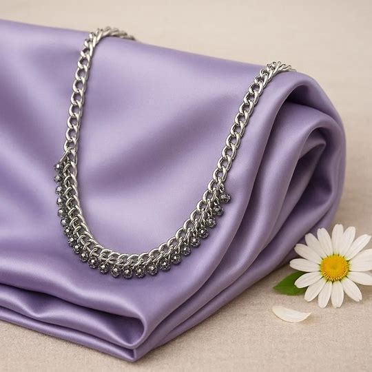Glow and Grind - Silver  Necklace