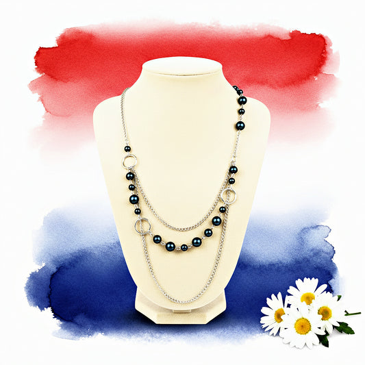 Party Dress Princess - Blue Necklace
