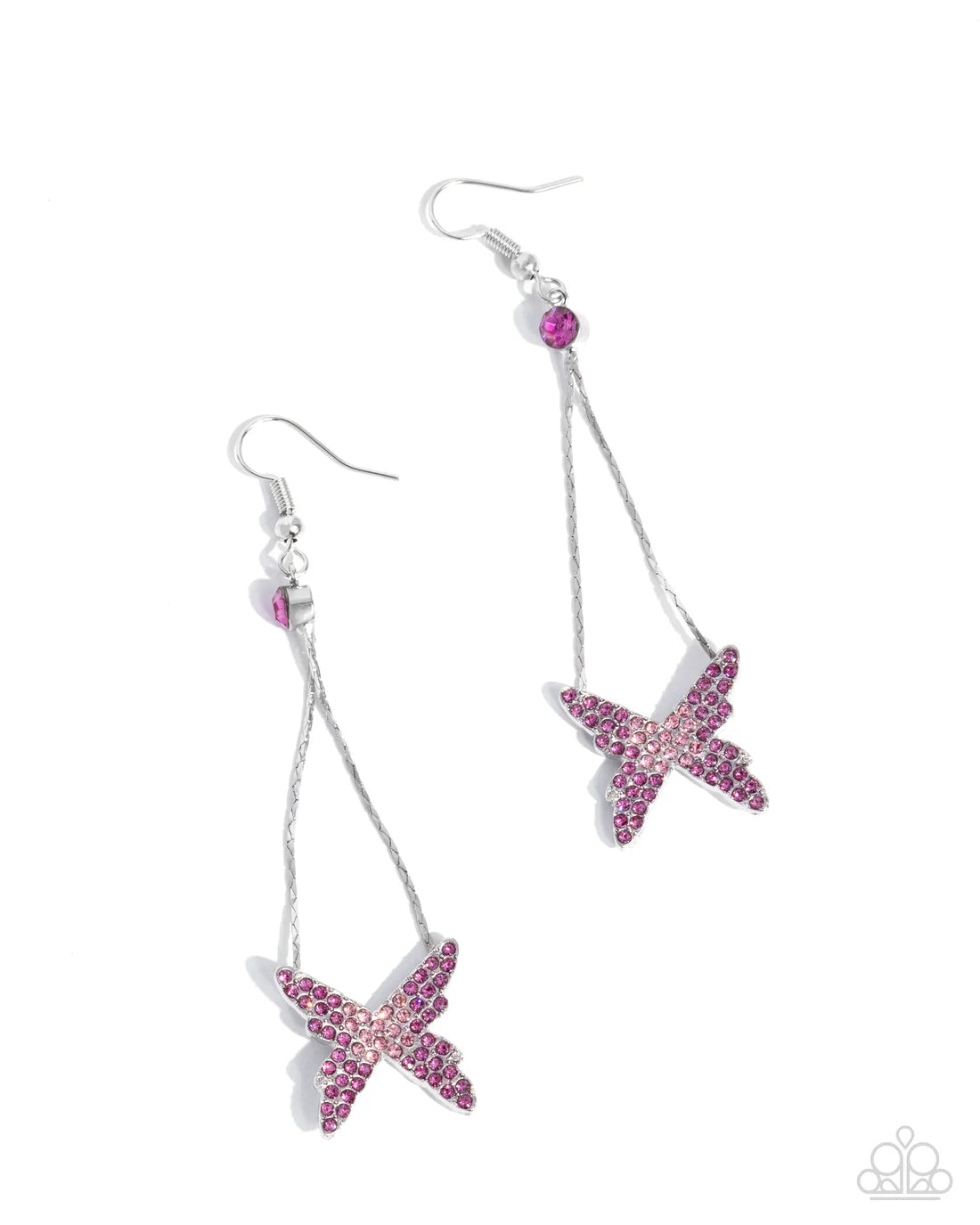Pick A FLIGHT - Pink  Earrings