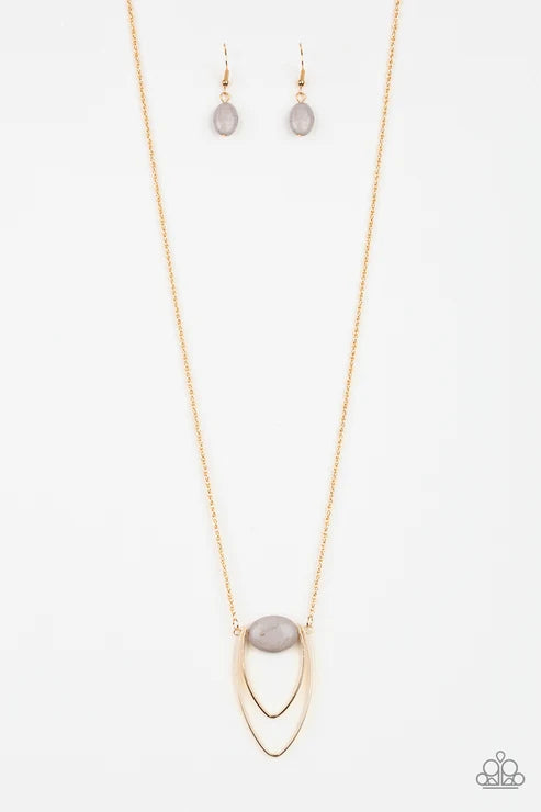 Quarry Quest - Gold   Necklace