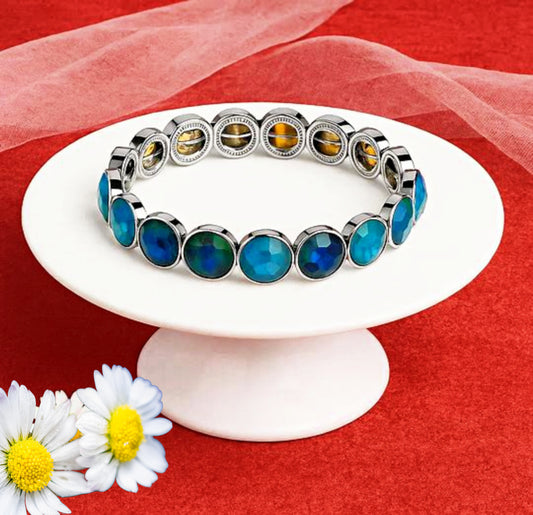 Radiant on Repeat - Blue  Bracelet