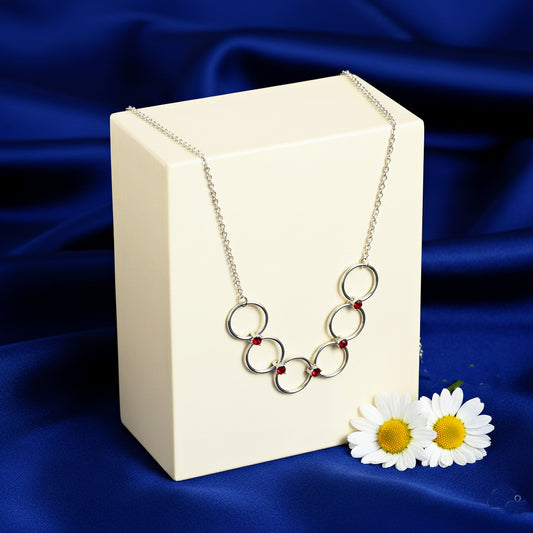 Regal Society - Red  Necklace