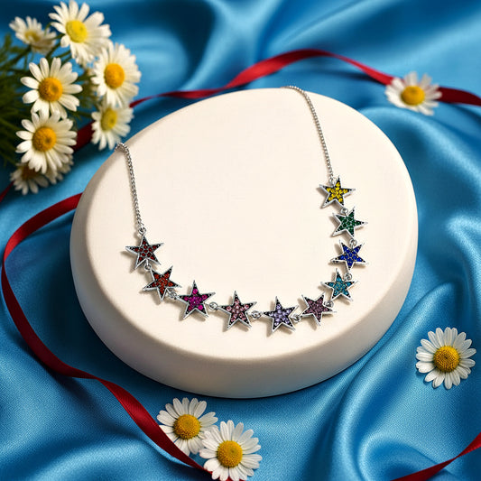 Star Quality Sensation - Multi  Necklace