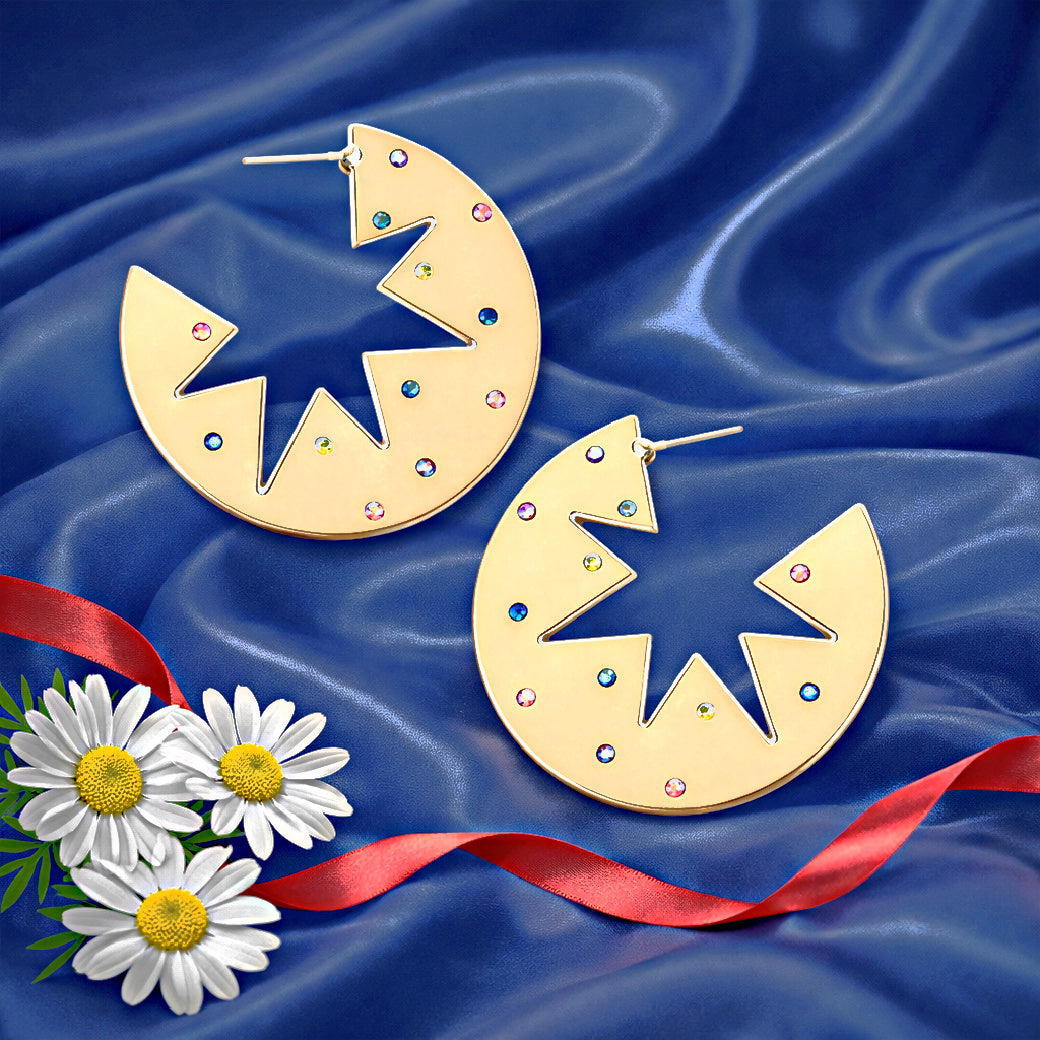 Starry Sensation - Gold Earrings