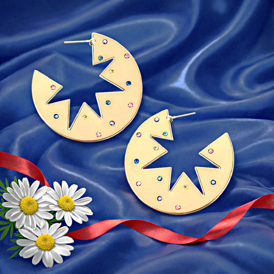 Starry Sensation - Gold Earrings