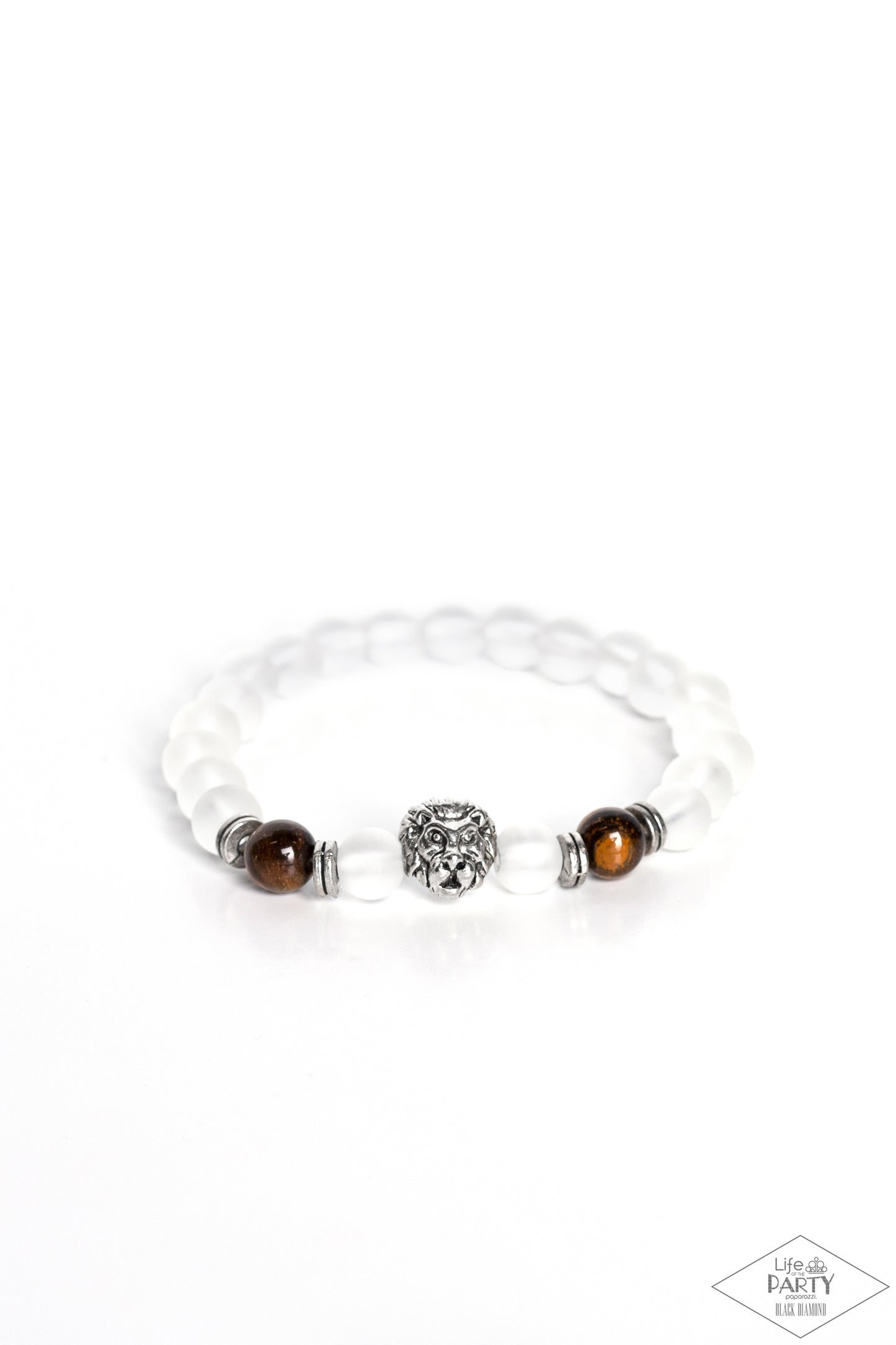 The Lions Share - Brown  ~ Paparazzi Stretch Bracelet