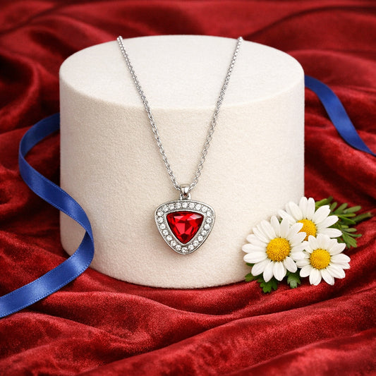 The Whole Package - Red  Necklace