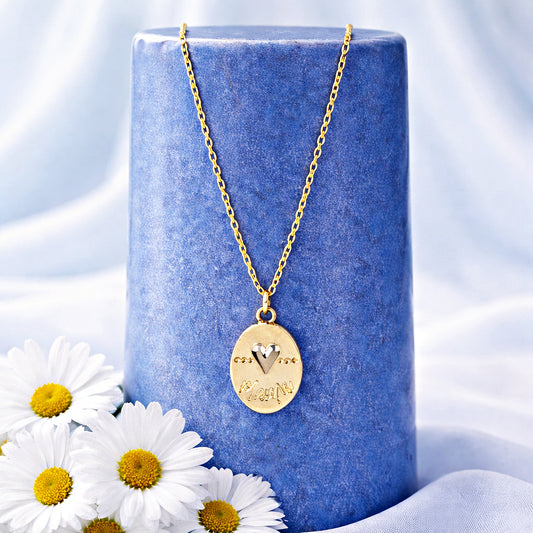 They Call Me Mama - Gold  Necklace