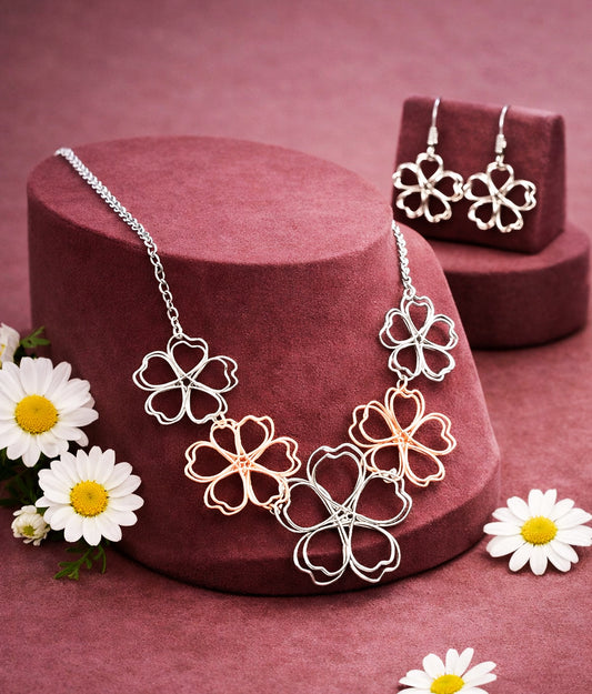 Time to GROW - Silver  Necklace