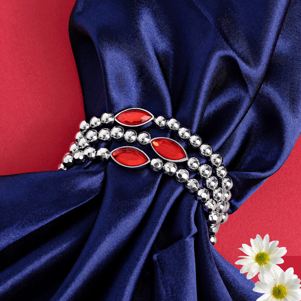 Twinkling Team - Red Bracelet