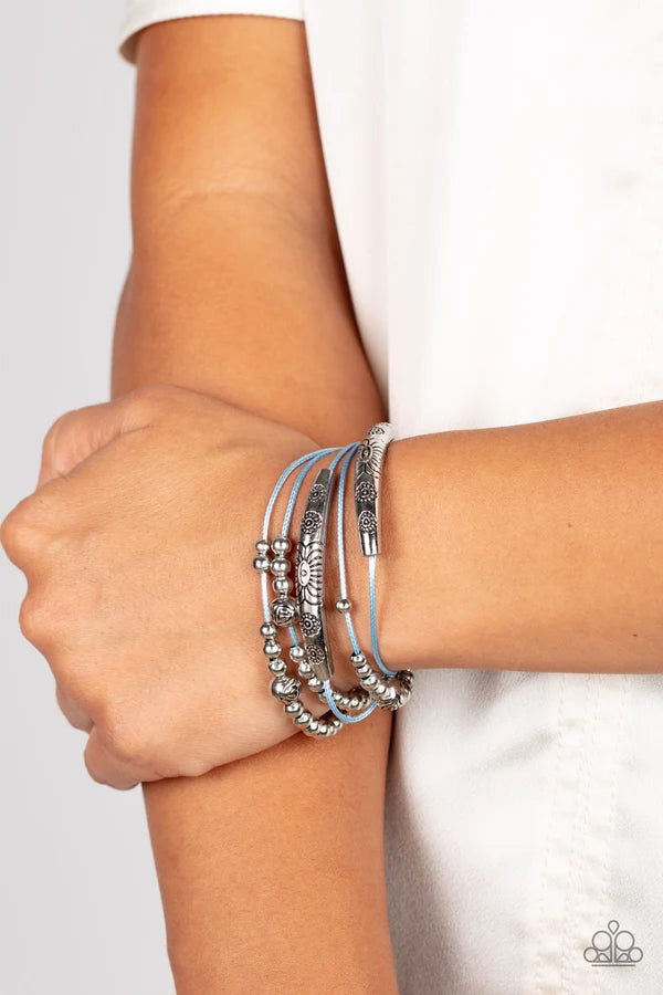 Wanderlust Wanderess - Blue  Bracelet