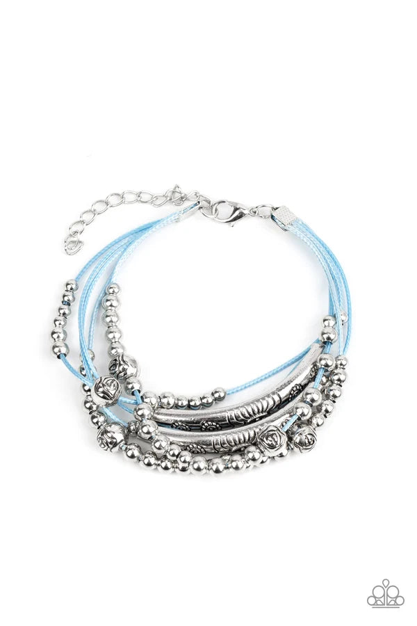 Wanderlust Wanderess - Blue  Bracelet