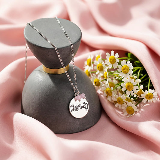 Warm My Heart - Pink  Necklace