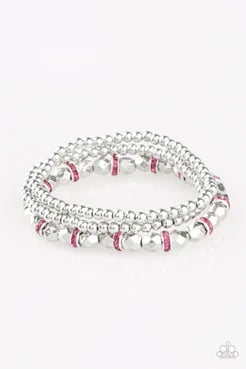 Let There BEAM Light - Pink Bracelet