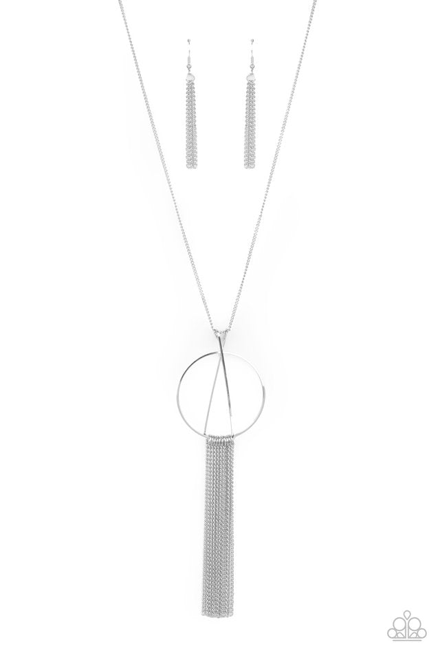 Apparatus Appliqué – Silver Necklace