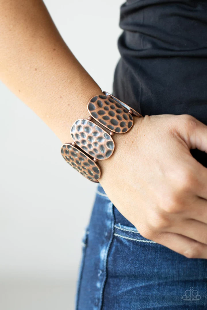 Paparazzi Bracelet ~ Artisan Exhibition - Copper