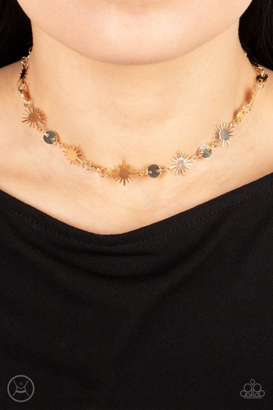 Astro Goddess - Gold ~ Paparazzi Choker