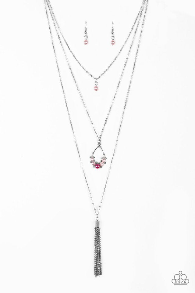 Be Fancy - Pink Necklace