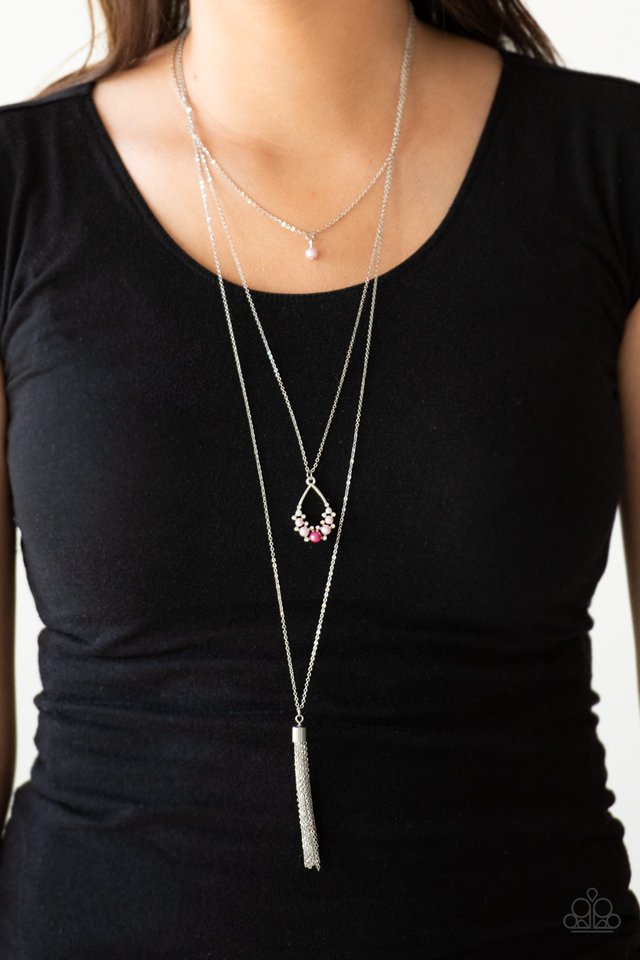 Be Fancy - Pink Necklace