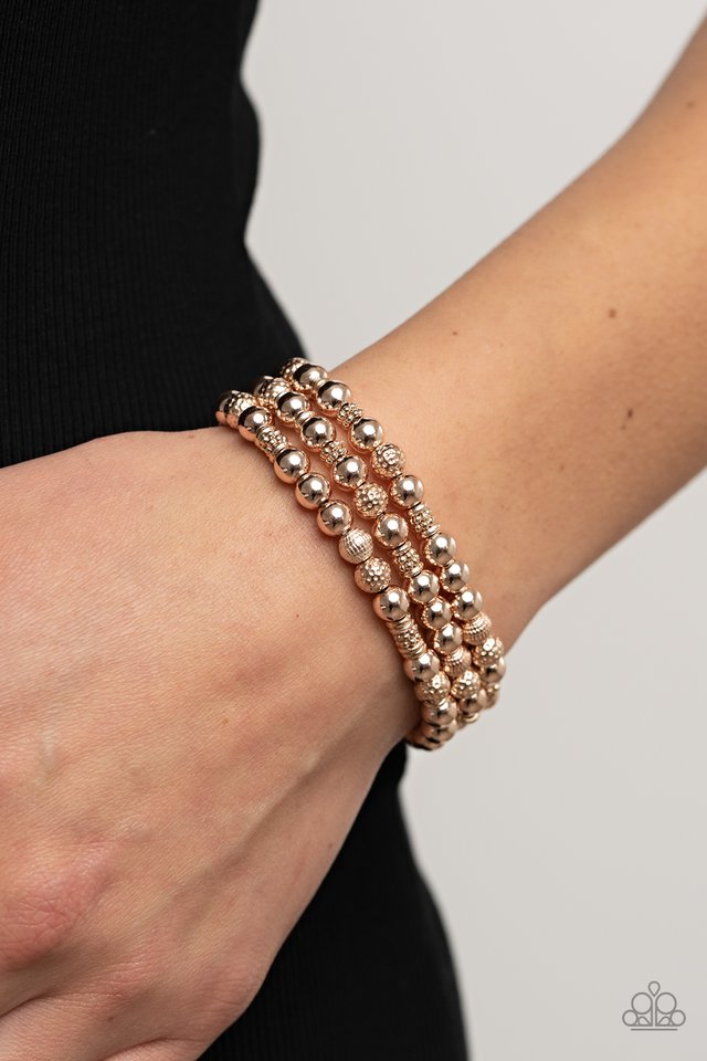 The "Boundless Boundaries" Rose Gold  Bracelet