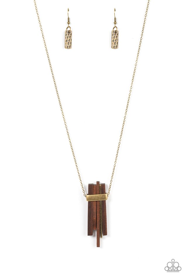 Cayman Castaway – Brass Necklace