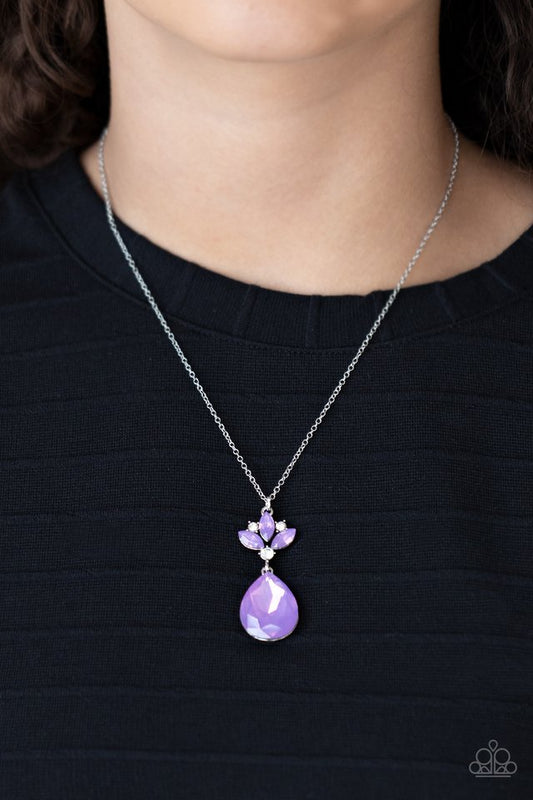 Celestial Shimmer - Purple  ~ Paparazzi Everyday/Princess (18") Necklace