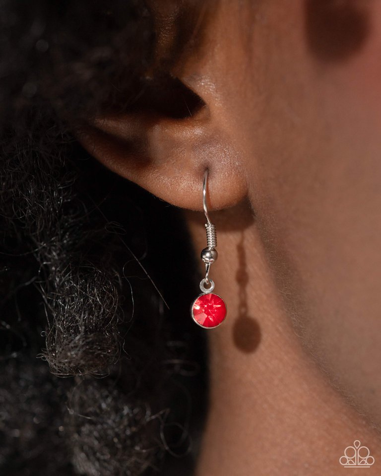 Chic Connection - Red  Necklace