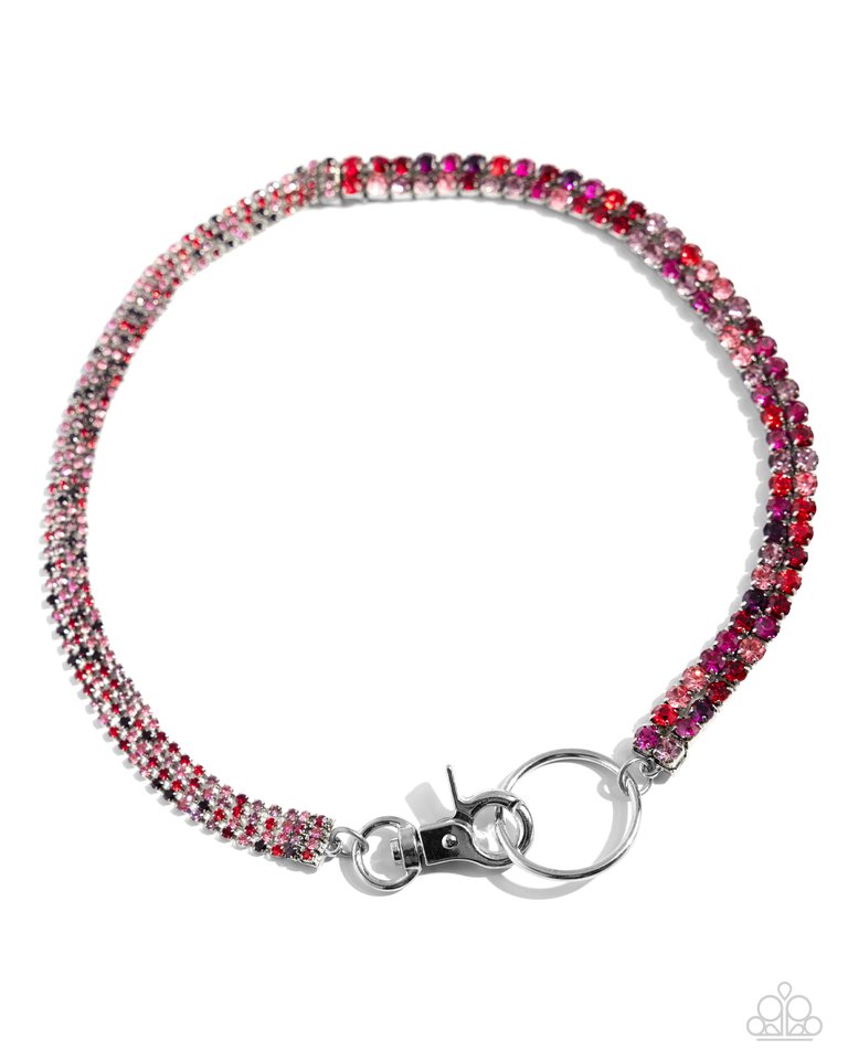 Chic Connection - Red  Necklace