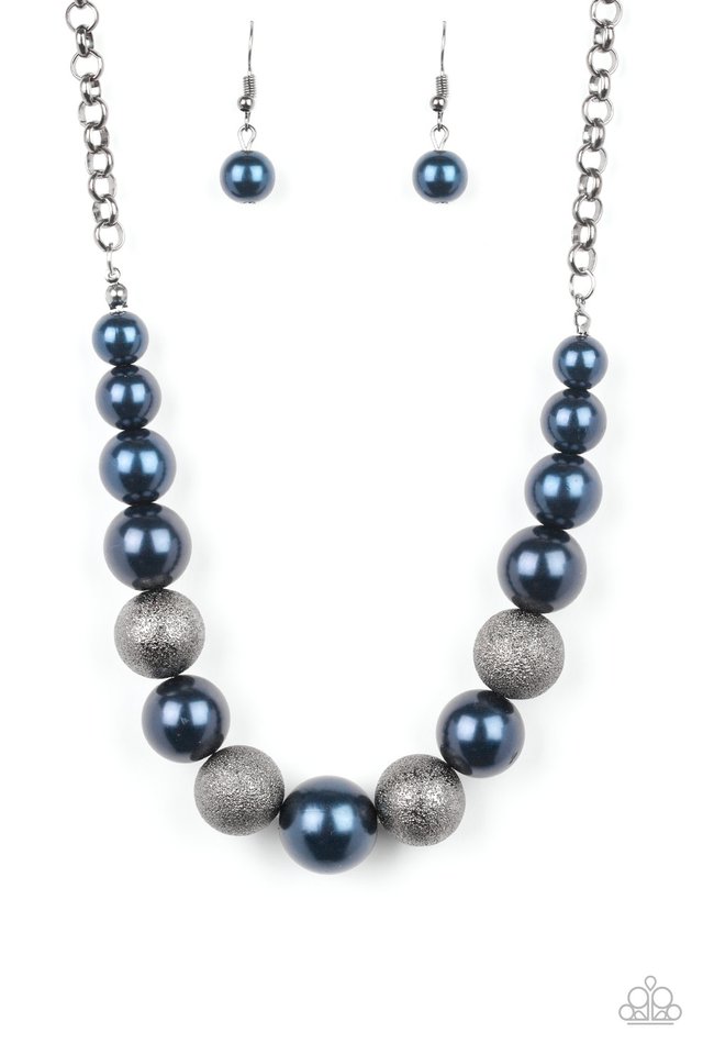 Color Me CEO - Blue  ~ Paparazzi Everyday/Princess (18") Necklace