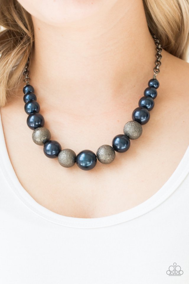 Color Me CEO - Blue  ~ Paparazzi Everyday/Princess (18") Necklace