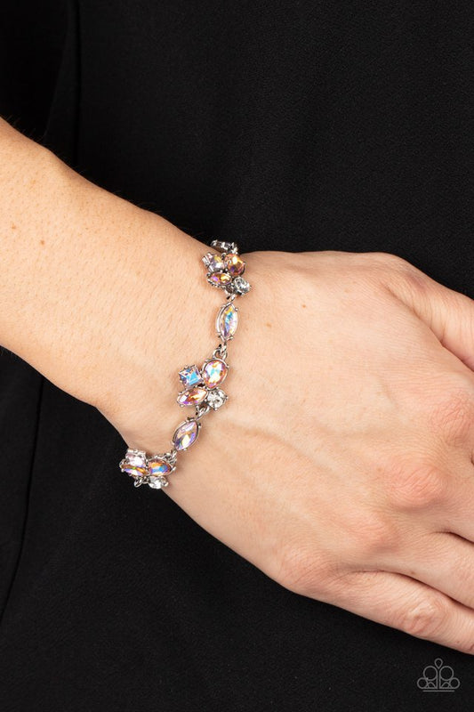 Colorful Captivation - Orange ~ Paparazzi Clasp Bracelet