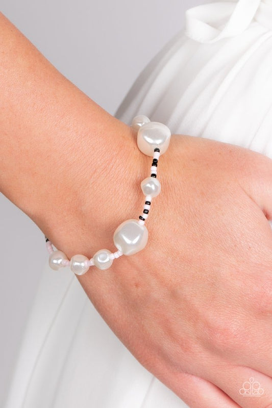 Contemporary Coastline - Pink  ~ Paparazzi Clasp Bracelet
