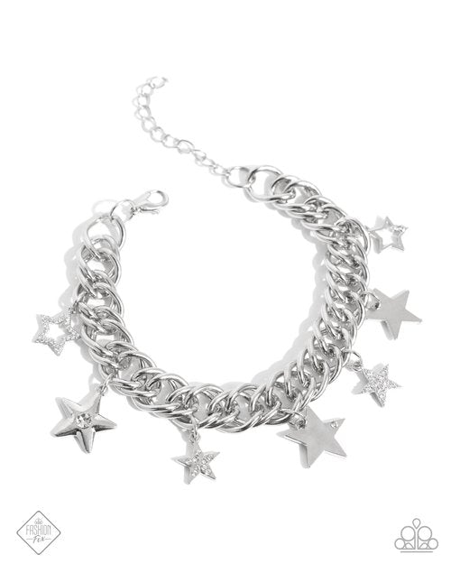Cosmic Contemporary - White  Bracelet