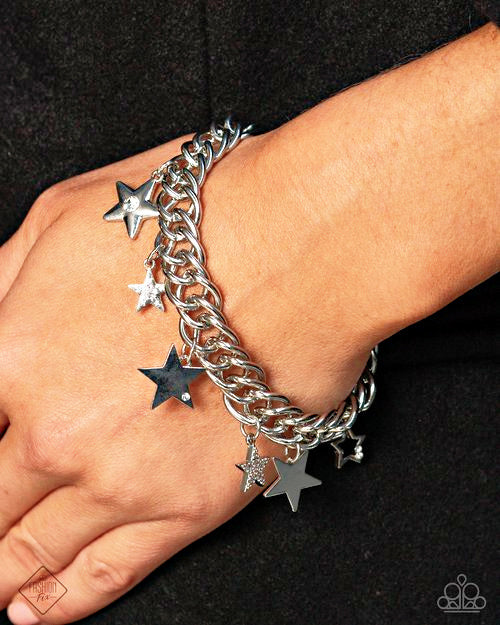 Cosmic Contemporary - White  Bracelet