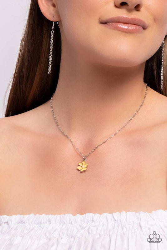 Cottage Retreat - Yellow  ~ Paparazzi Everyday/Princess (18") Necklace