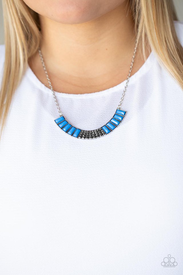 Coup de MANE - Blue  Necklace