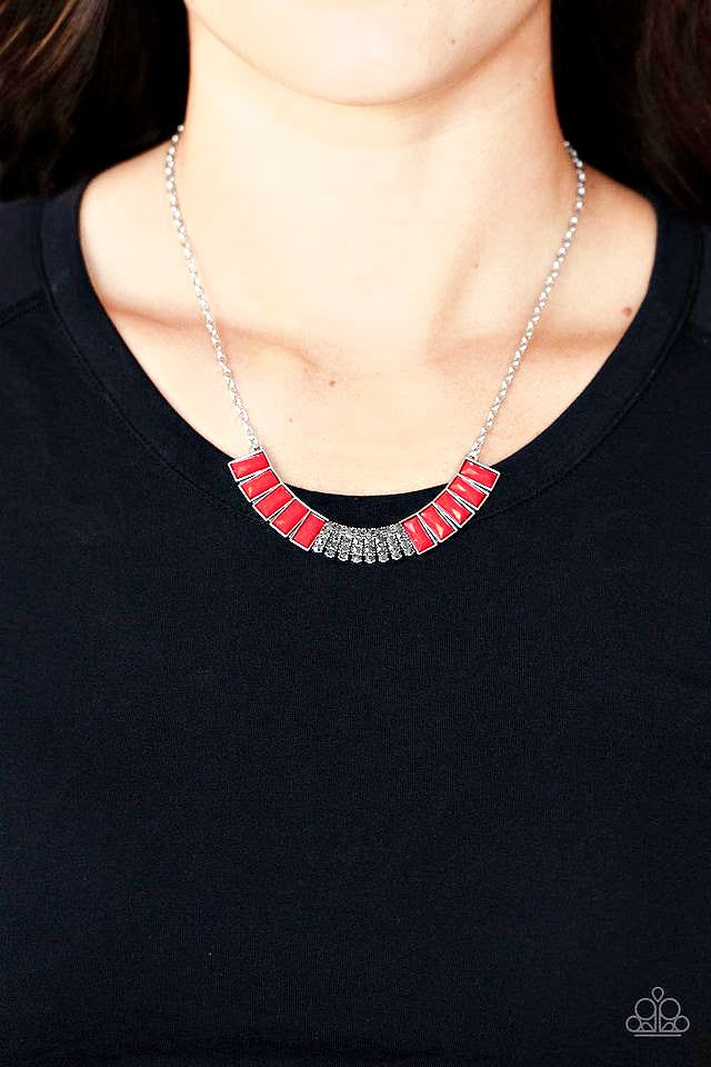 Coup de MANE - Red Necklace